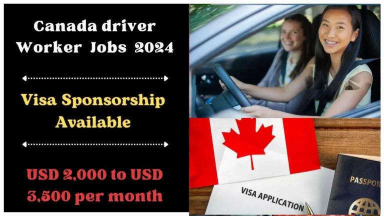 How to Get Driver Jobs in Canada with Visa Sponsorship (2024)